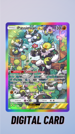 Passimian EX Rainbow Celestial Guardians Pokemon TCG Pocket 2 Star ⭐⭐ (English) - Image 1