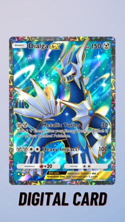 Dialga EX Space-Time Smackdown Pokemon TCG Pocket 2 Star ⭐⭐ (English) - Image 1