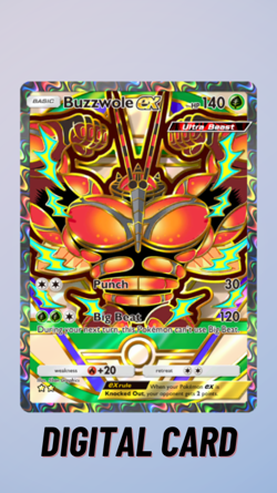 Buzzwole EX Full Art Deluxe Pack ex Pokemon TCG Pocket 2 Star ⭐⭐ (English) - Image 1