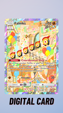Falinks Full Art Fantastical Parade Pokemon TCG Pocket 1 Star ⭐ (English) - Image 1