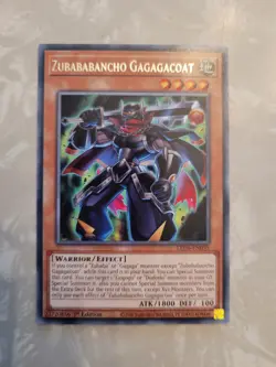 Yu-Gi-Oh! TCG, Zubababancho Gagagacoat - Legendary Duelists: 1st Ed. 2020 - NM - Image 1