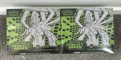 Pokemon TCG Perfect Order Pokemon Center ETB Factory Sealed Brand New x2 - Image 1