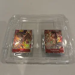 One Piece CCG Tin Promo Cards Set Sealed Luffy, Ace, And Sabo With Opened Tins + - Image 5