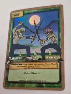 One Piece Karte HOLO RG-W32 Marinenachwuchs - Image 1