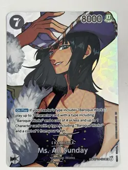 Ms. All Sunday SP One Piece The Time of Battle OP14-084 Special Rare - Image 2