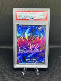 Bandai 2025 One Piece CCG Zoro-Juurou ST18-004 SP Alt Art PSA 10 EN!! - Image 1