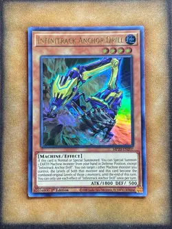 Yugioh Infinitrack Anchor Drill MP20-EN207 Ultra Rare 1st Ed LP - Image 1