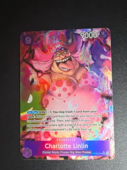One Piece TCG - Charlotte Linlin - OP08-069 Two Legends - Alt Art #1 - Image 1