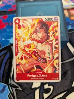 One Piece TCG Portgas D. Ace P-119 Pirate Party Promo English - Image 1