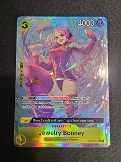 Jewelry Bonney (Parallel) OP08-105 Two Legends Foil - One Piece TCG Card NM - Image 2