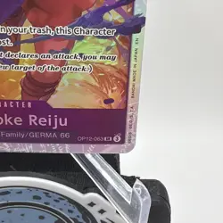 One Piece Card Game🏴‍☠COLOR: PURPLE OP12-063 VINSMOKE REIJU SR FOIL NM TCG ENG - Image 5
