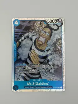 Mr.3(Galdino) (056) OP16-056 The Time of Battle Foil One Piece TCG English - Image 1