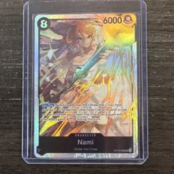 Nami (OP15-086) OP15-086 SR Adventure on Kami's Island Foil Near Mint - Image 1