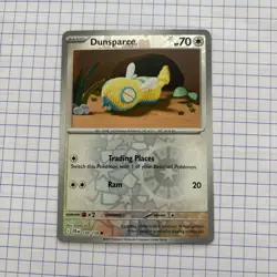 Dunsparce 120/159 Common Journey Together Pokemon Reverse Holo Near Mint - Image 1