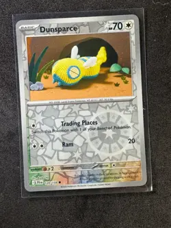 Dunsparce 120/159 Common Journey Together Pokemon Reverse Holo Near Mint - Image 1
