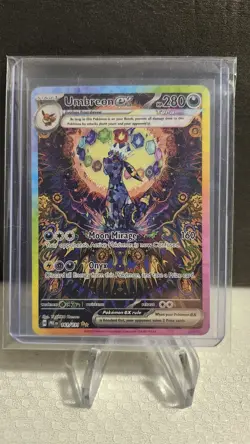 Pokemon Umbreon ex 161/131 SIR Prismatic Evolutions Holo Near Mint English - Image 3