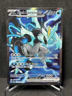 Black Kyurem ex 218/191 Ultra Rare Surging Sparks Pokemon Holo Near Mint - Image 1