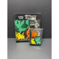 Pokemon TCG Sword & Shield Evolving Skies Player's Guide From ETB W Card Sleeves - Image 1