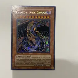Yugioh Rainbow dark Dragon 1st Ed Ptdn Lp - Image 1
