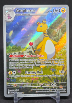 Pokemon Ampharos 090/086 Illustration Rare Chaos Rising Near Mint NM - Image 1