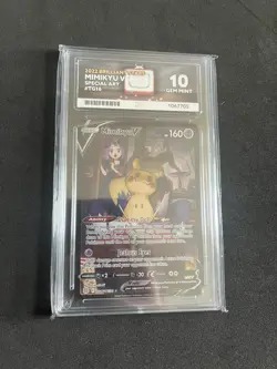 Mimikyu V TG16/TG30 ACE 10 GEM MINT Pokemon Cards SAR Alt Art Brilliant Stars - Image 1
