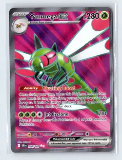 Pokemon TCG - Yanmega ex - 206/182 - SV10: Destined Rivals NM - Image 1