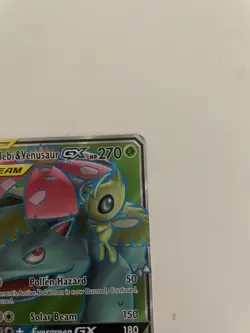 Tag Team Celebi & Venusaur GX 159/181 Holo SM - Team Up Pokemon LP - Image 3