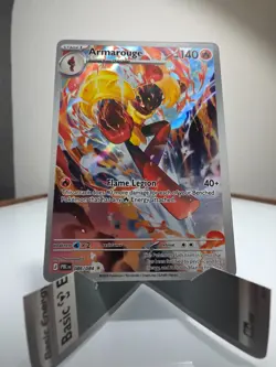 Armarouge 086/084 Illustration Rare Pokemon TCG Pitch Black English NM - Image 1
