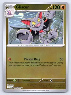 Gliscor Phantasmal Flames PFL REVERSE HOLO UC 050/094 NM - Image 1