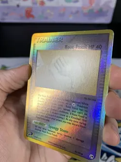 Pokemon Card Ex Sandstorm Root Fossil HP 40 - 92/100 Reverse Holo VLP - Image 4