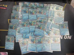 Misty's Gyarados Holo Rare SV10: Destined Rivals 049/182 44x Pokemon Card Lot - Image 1