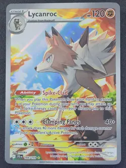 Lycanroc 166/159 Journey Together Illustration Rare Pokemon TCG - Image 1