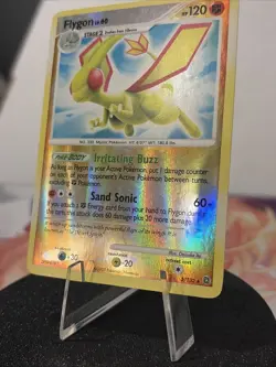 2007 Pokemon, Secret Wonders, #5/132 Flygon LV.60, Reverse Holo Rare - Image 1