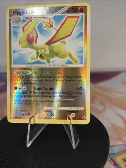2007 Pokemon, Secret Wonders, #5/132 Flygon LV.60, Reverse Holo Rare - Image 4