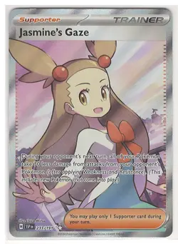 Pokemon Jasmine's Gaze 233/191 Sv08: Surging Sparks Full Art Holo - Image 1