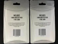 (2) POKEMON SUN & MOON UNBROKEN BONDS MINI BOOSTER PACK + FOIL CARD SEALED! DG - Image 3