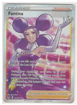Pokemon Fantina (Full Art) 191/196 Swsh11: Lost Origin Holo - Image 1
