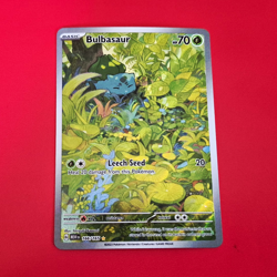The Pokemon Company Bulbasaur 166/165 SV 151 Illustration Rare Full Art Holo - Image 1