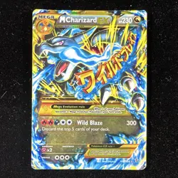 The Pokemon Company M Charizard EX 108/106 Flashfire Gold Border Secret Rare - Image 1