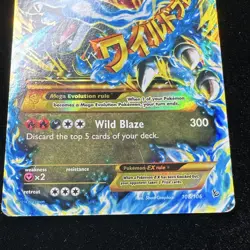 The Pokemon Company M Charizard EX 108/106 Flashfire Gold Border Secret Rare - Image 3