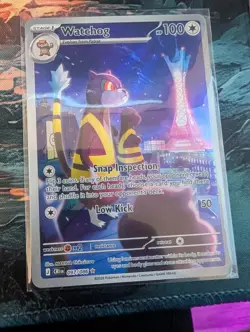 Watchog 097/086 Holo Illustration Rare Chaos Rising Pokemon Lightly Played - Image 1