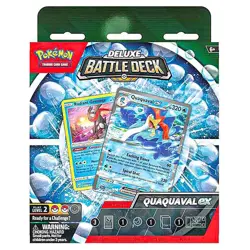 Pokemon Trading Card Games: Deluxe Battle Decks - Quaquaval ex Suitable Age 6+ - Image 1
