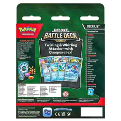 Pokemon Trading Card Games: Deluxe Battle Decks - Quaquaval ex Suitable Age 6+ - Image 5