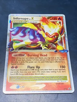 Infernape LV.X DP10 Holo Pokemon Card – Diamond & Pearl Promo (2007) - Image 2