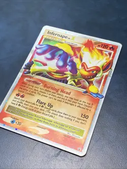 Infernape LV.X DP10 Holo Pokemon Card – Diamond & Pearl Promo (2007) - Image 5