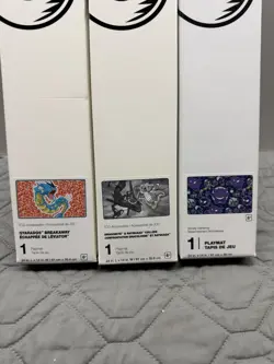 Pokemon Center Playmat Lot of 3 Gyarados Dragonite Rayquaza Ghostly Gathering - Image 5