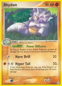 Rhydon 46/101 Uncommon | Hidden Legends | Pokemon Card - Image 1
