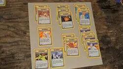 Lot Of 17 - Fossil - First Edition Cards 1st ED Pokemon - Trainers - Misty - Image 1