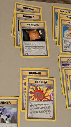 Lot Of 17 - Fossil - First Edition Cards 1st ED Pokemon - Trainers - Misty - Image 5