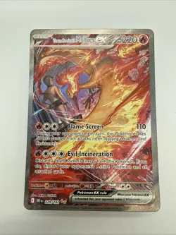 Pokemon TCG Team Rockets Moltres Sir 229 Destined Rivals - Image 1